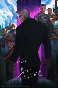 We're Alive Season 1 Poster by Tony Yin