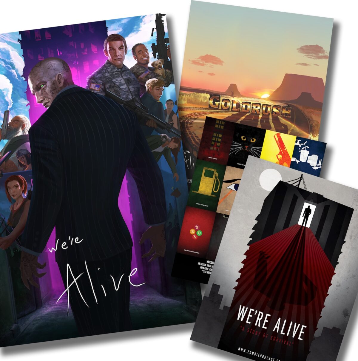 All the We're Alive Posters