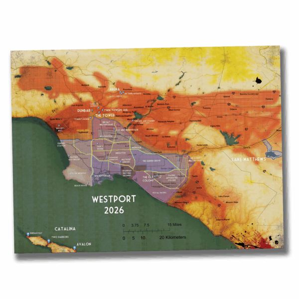Westport Map Poster